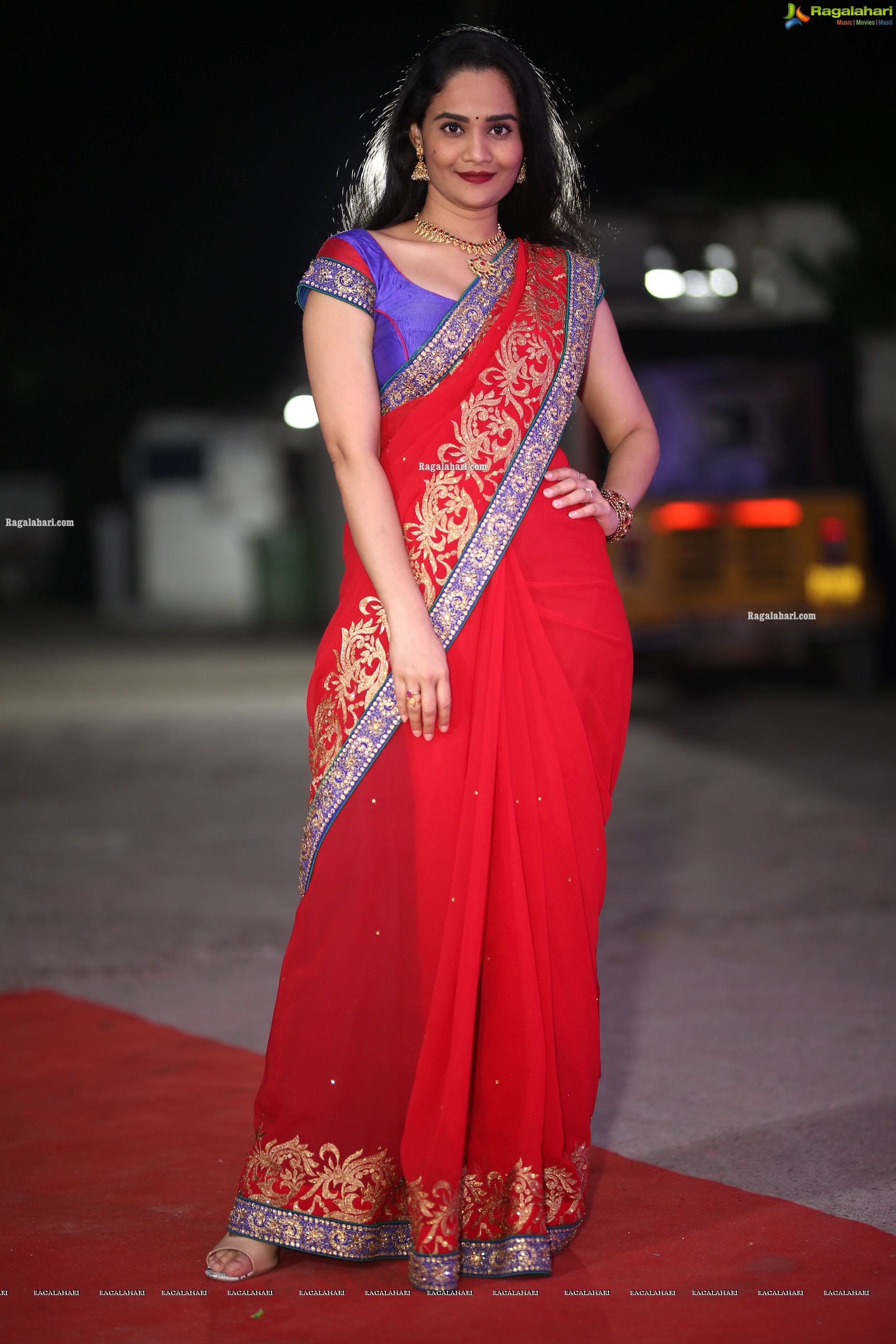 Usha Kurapati at Pelli SandaD Pre-Release Event, HD Photo Gallery