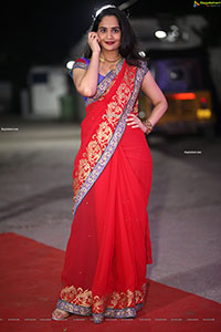 Usha Kurapati at Pelli SandaD Pre-Release Event