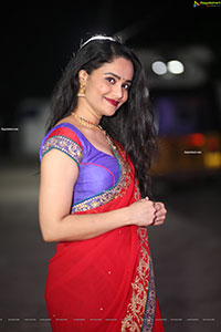 Usha Kurapati at Pelli SandaD Pre-Release Event