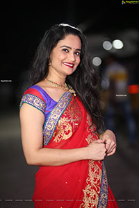 Usha Kurapati at Pelli SandaD Pre-Release Event