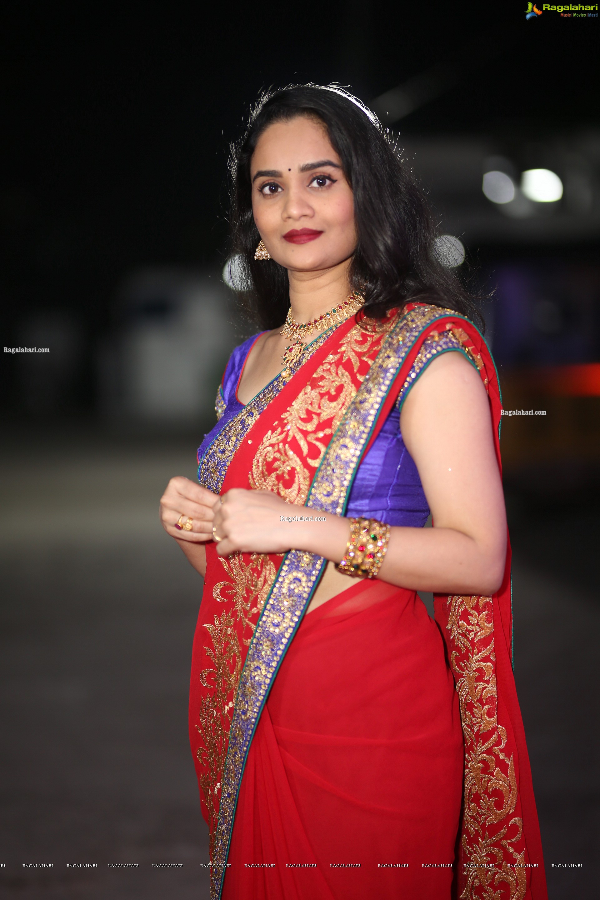 Usha Kurapati at Pelli SandaD Pre-Release Event, HD Photo Gallery