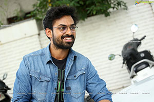 Panja Vaishnav Tej Stills at Kondapolam Movie Interview
