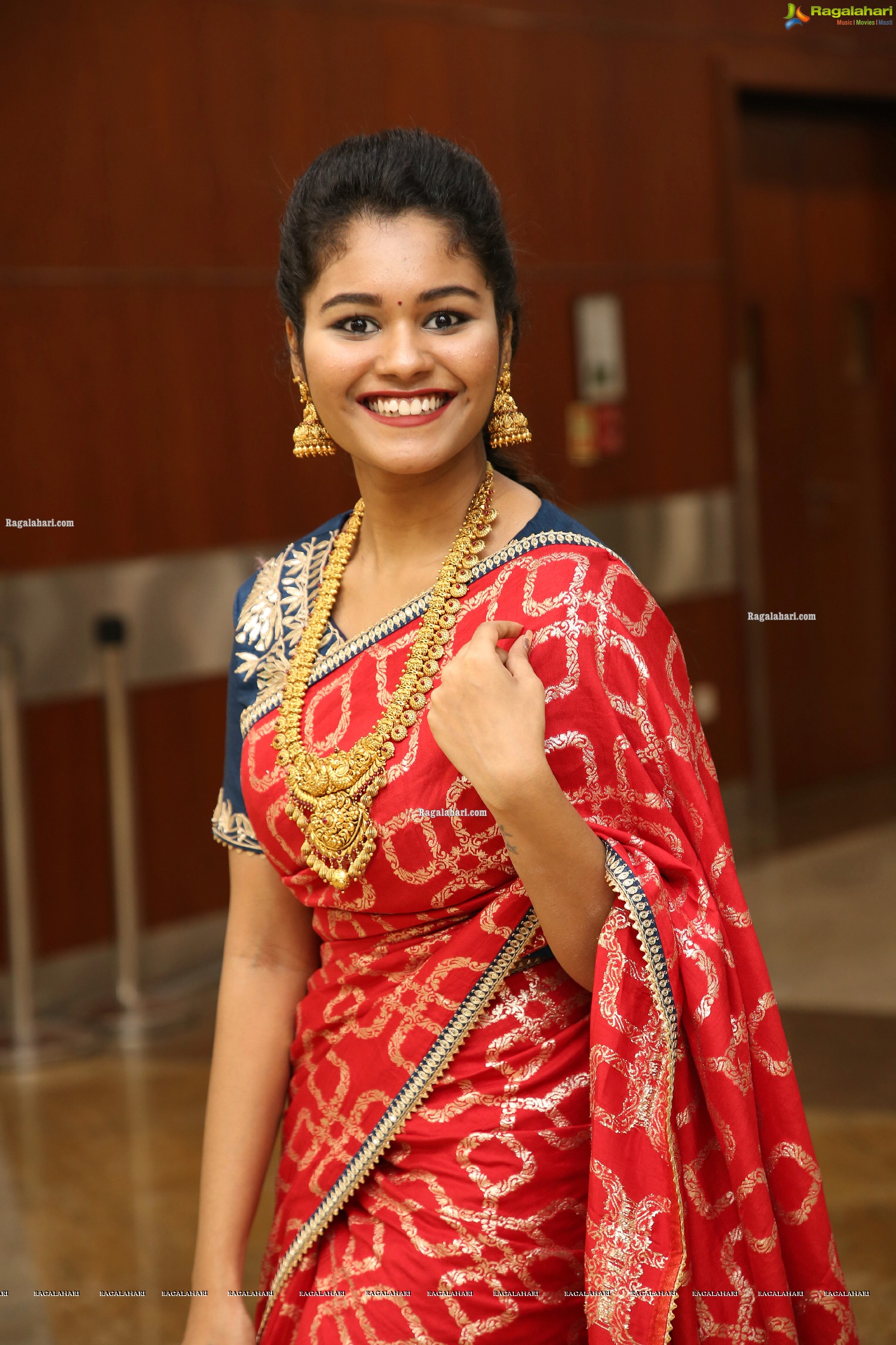 Yashaswi Shetty in Traditional Jewellery, HD Photo Gallery
