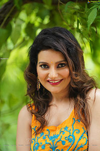 Nisha Singh Rajput in Yellow Long Dress