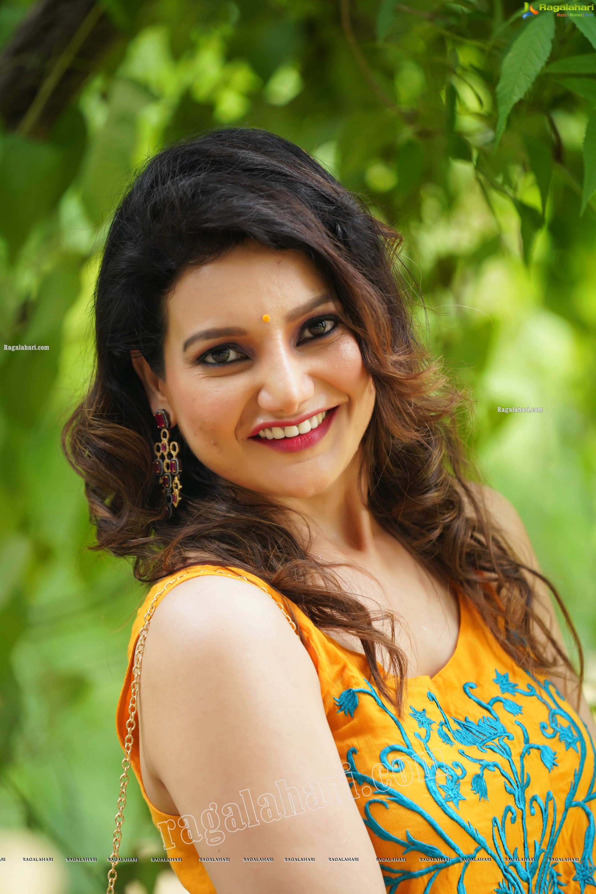 Nisha Singh Rajput in Yellow Long Dress, Exclusive Photoshoot