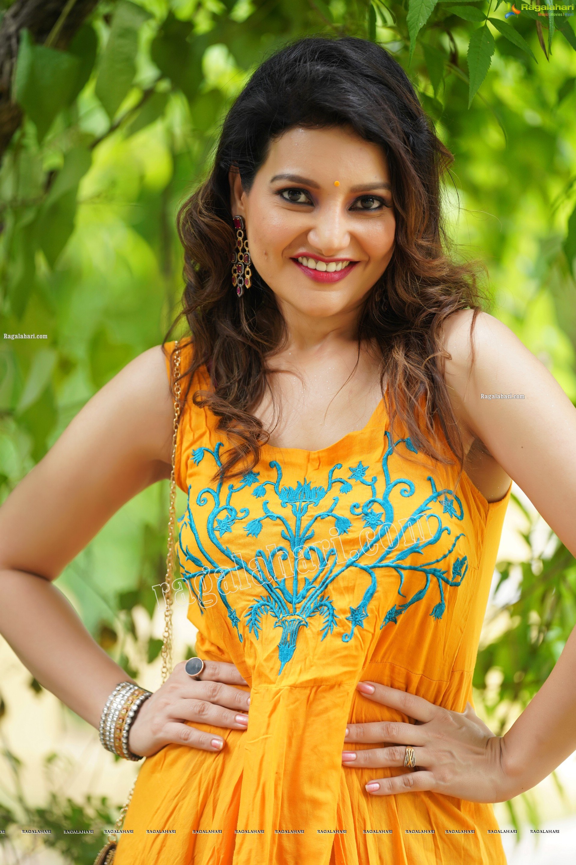 Nisha Singh Rajput in Yellow Long Dress, Exclusive Photoshoot