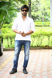 Aadi Saikumar at Crazy fellow Success Meet