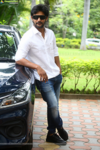 Aadi Saikumar at Crazy fellow Success Meet