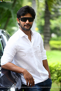 Aadi Saikumar at Crazy fellow Success Meet