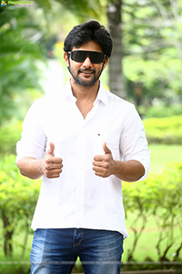 Aadi Saikumar at Crazy fellow Success Meet