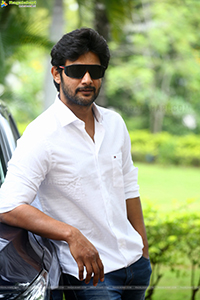 Aadi Saikumar at Crazy fellow Success Meet