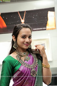 Bhuvaneshwari at Manepally Jewellers Diwali Collection