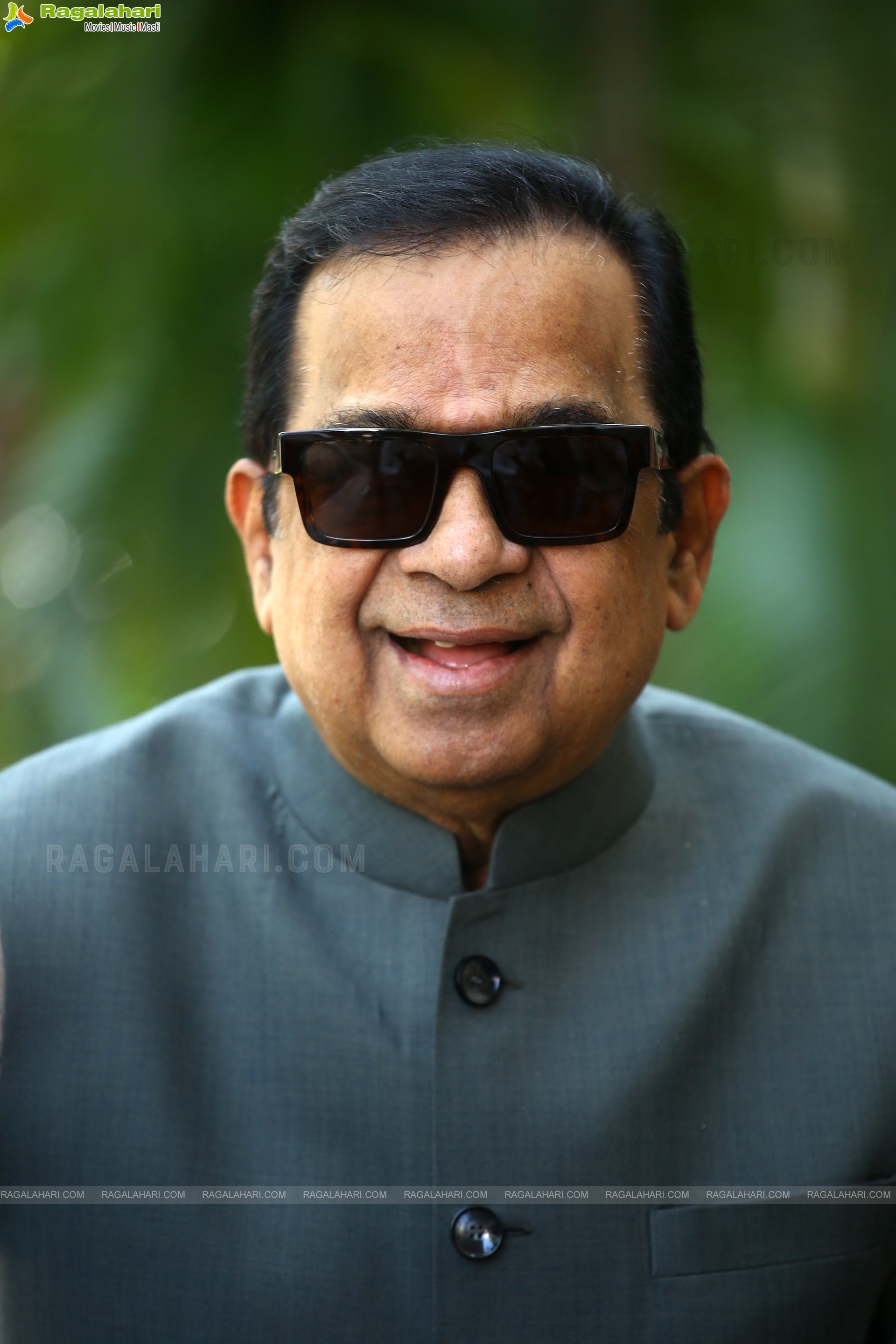 Brahmanandam Stills at Andaru Bagundali Andulo Nenundali Movie Press Meet