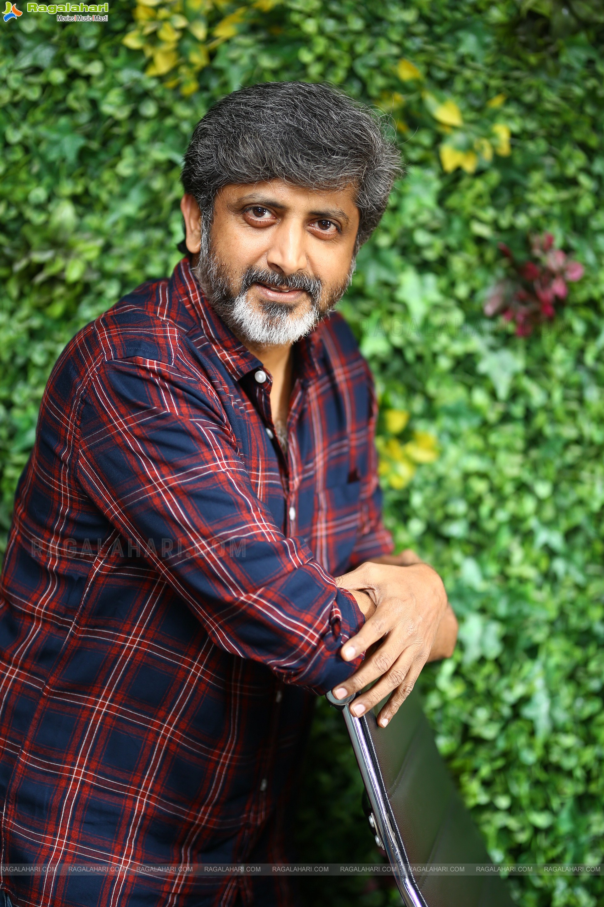 Director Mohan Raja at Godfather Movie Interview, HD Photo Gallery