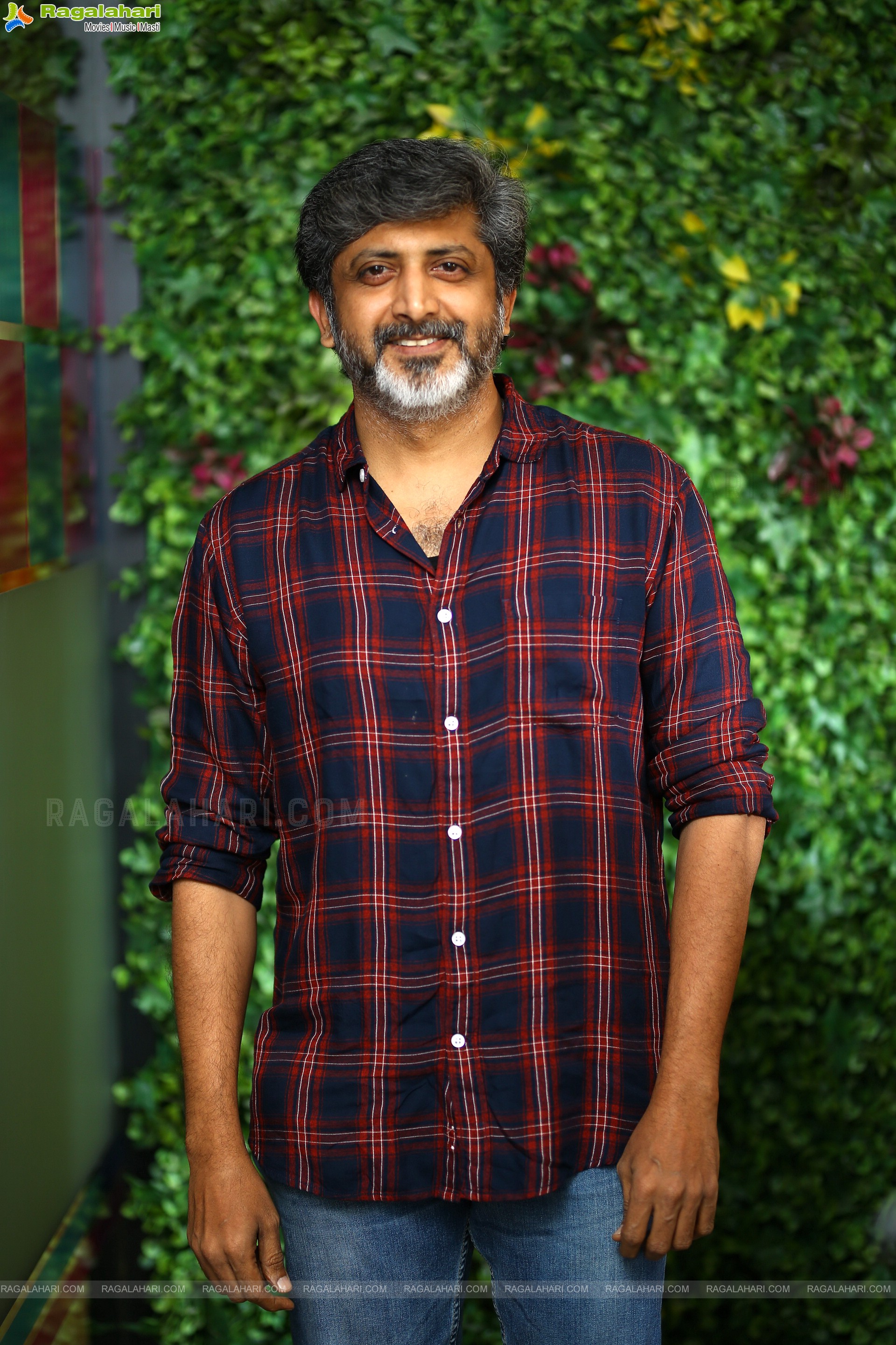 Director Mohan Raja at Godfather Movie Interview, HD Photo Gallery