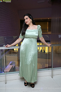 Anchor Manjusha in Mint Green Dress
