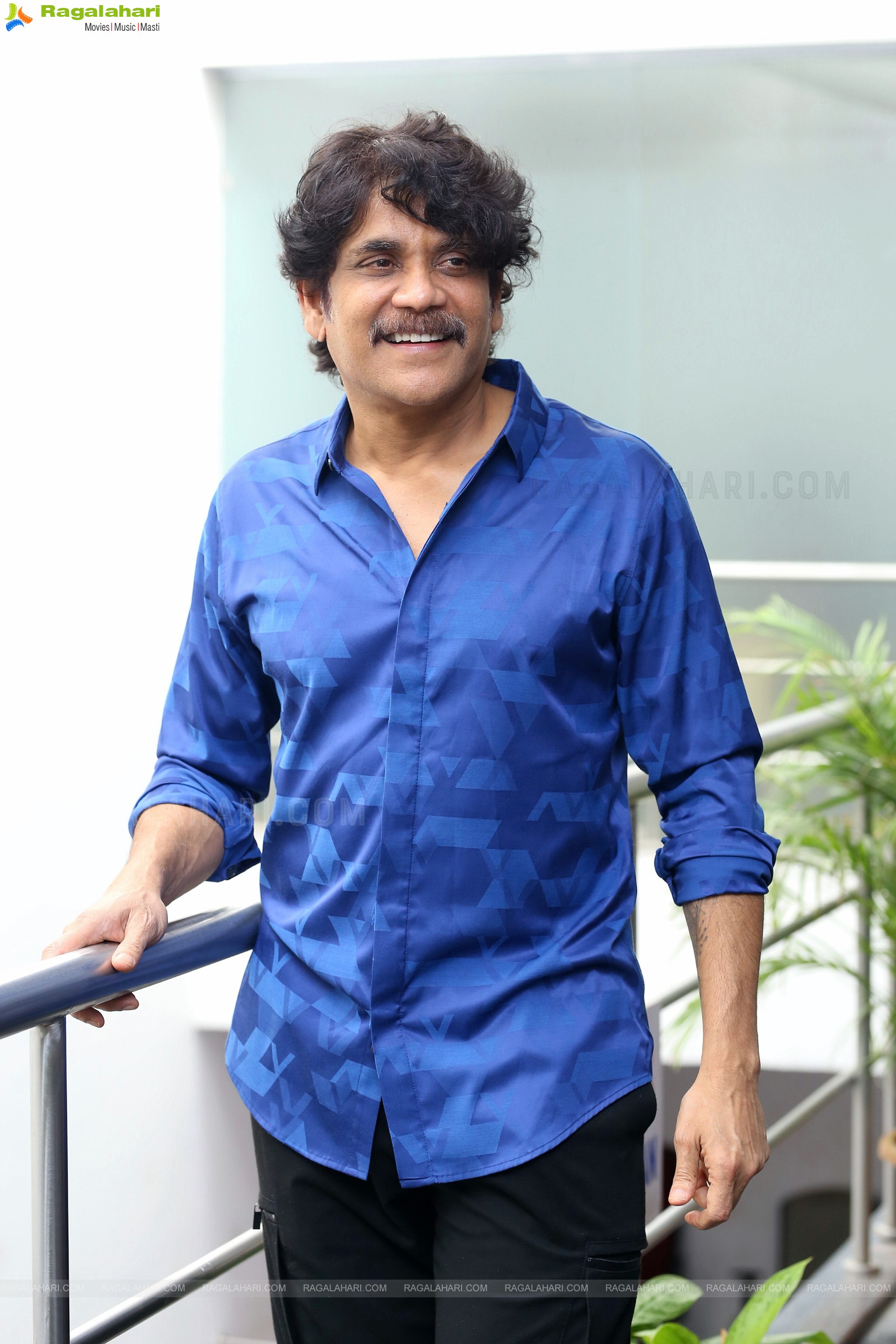 Nagarjuna at The Ghost Movie Interview, HD Stills