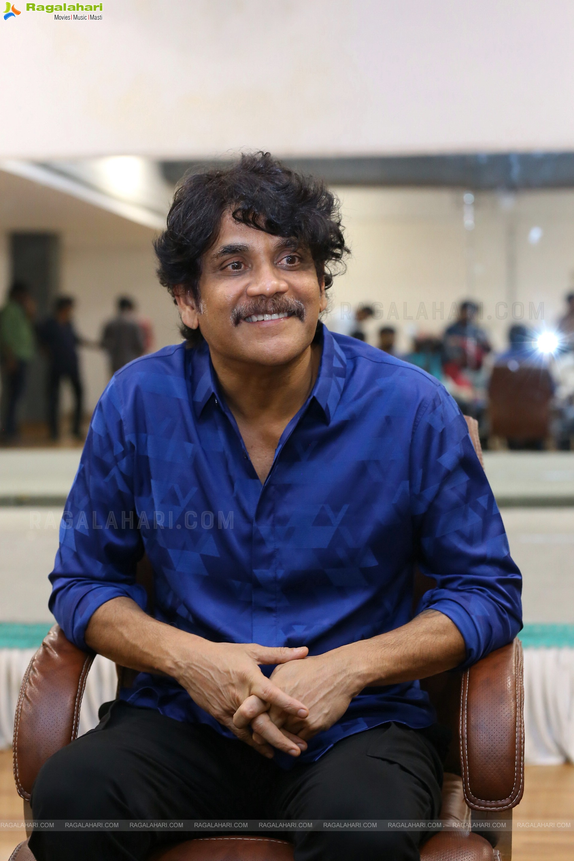 Nagarjuna at The Ghost Movie Interview, HD Stills