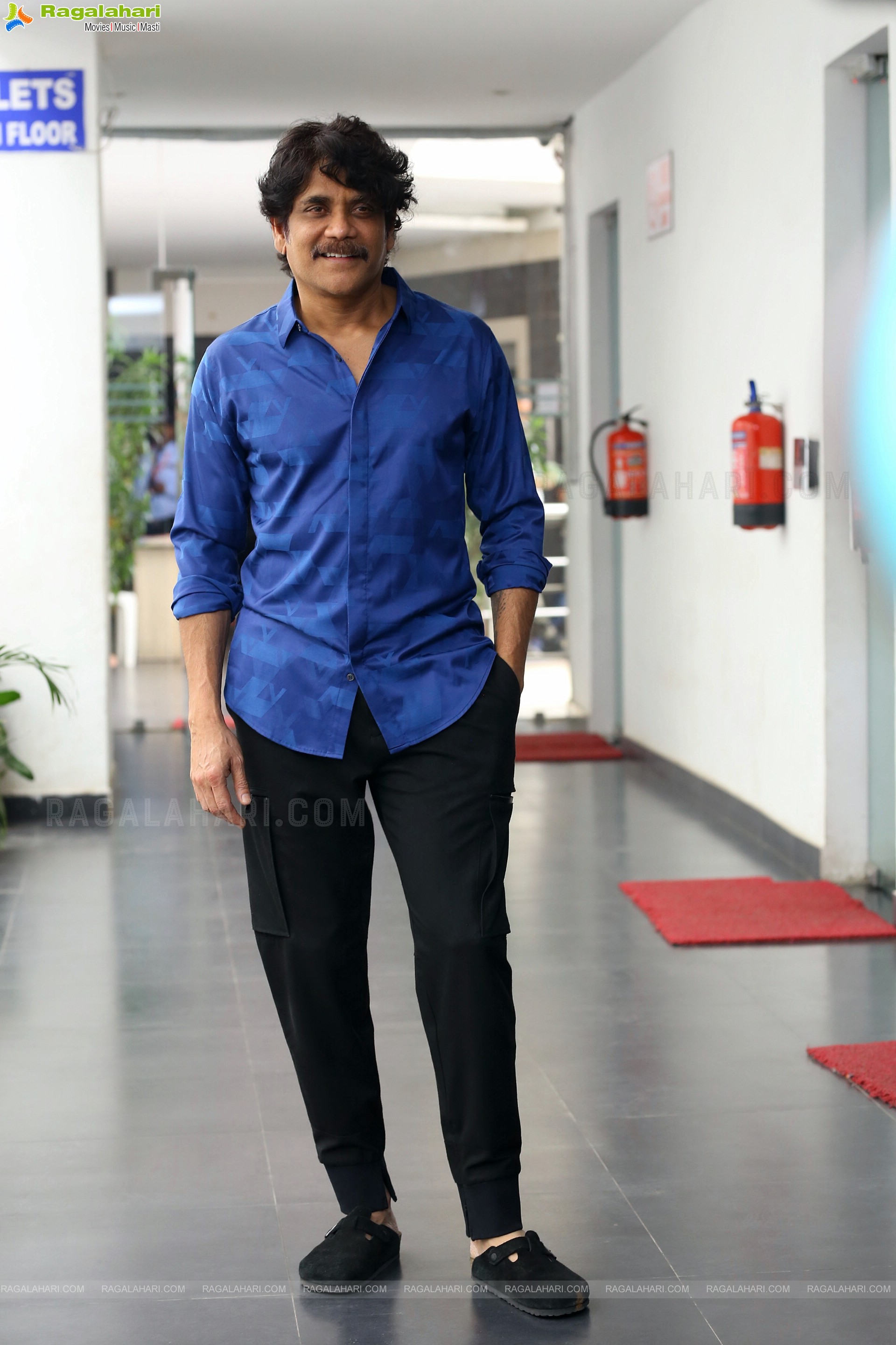 Nagarjuna at The Ghost Movie Interview, HD Stills