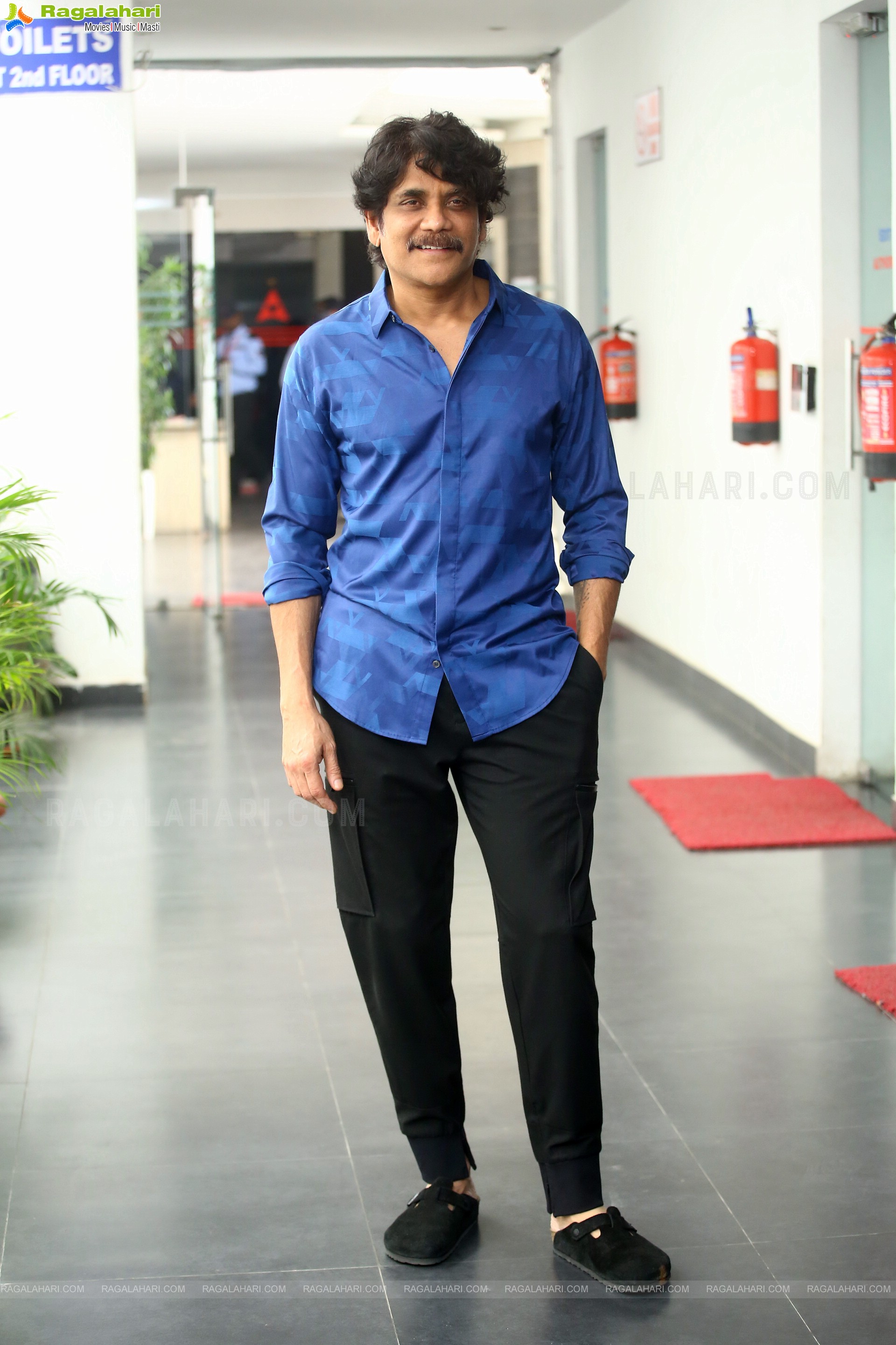 Nagarjuna at The Ghost Movie Interview, HD Stills