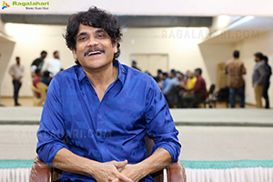 Nagarjuna at The Ghost Movie Interview