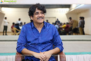 Nagarjuna at The Ghost Movie Interview