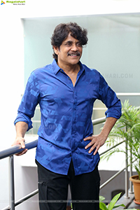 Nagarjuna at The Ghost Movie Interview