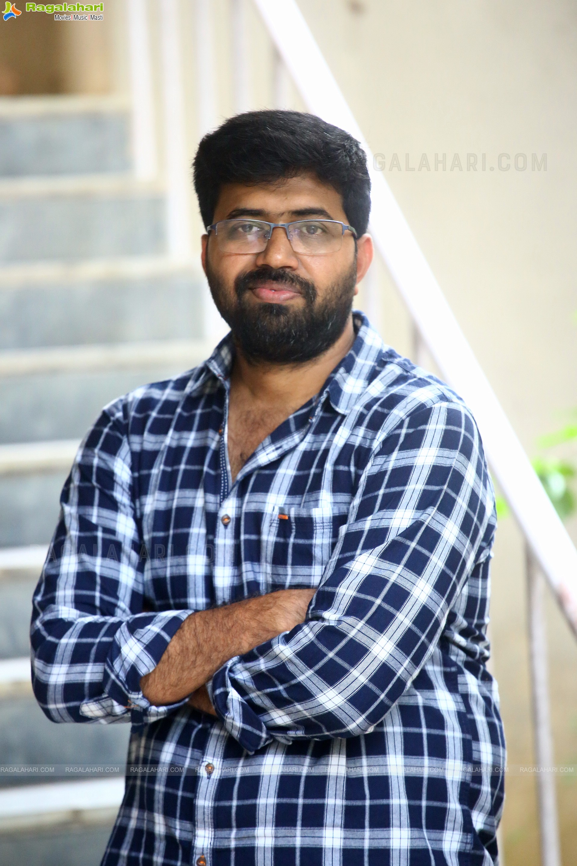 Director Phani Krishna Siriki at Crazy Fellow Movie Interview, HD Photo Gallery