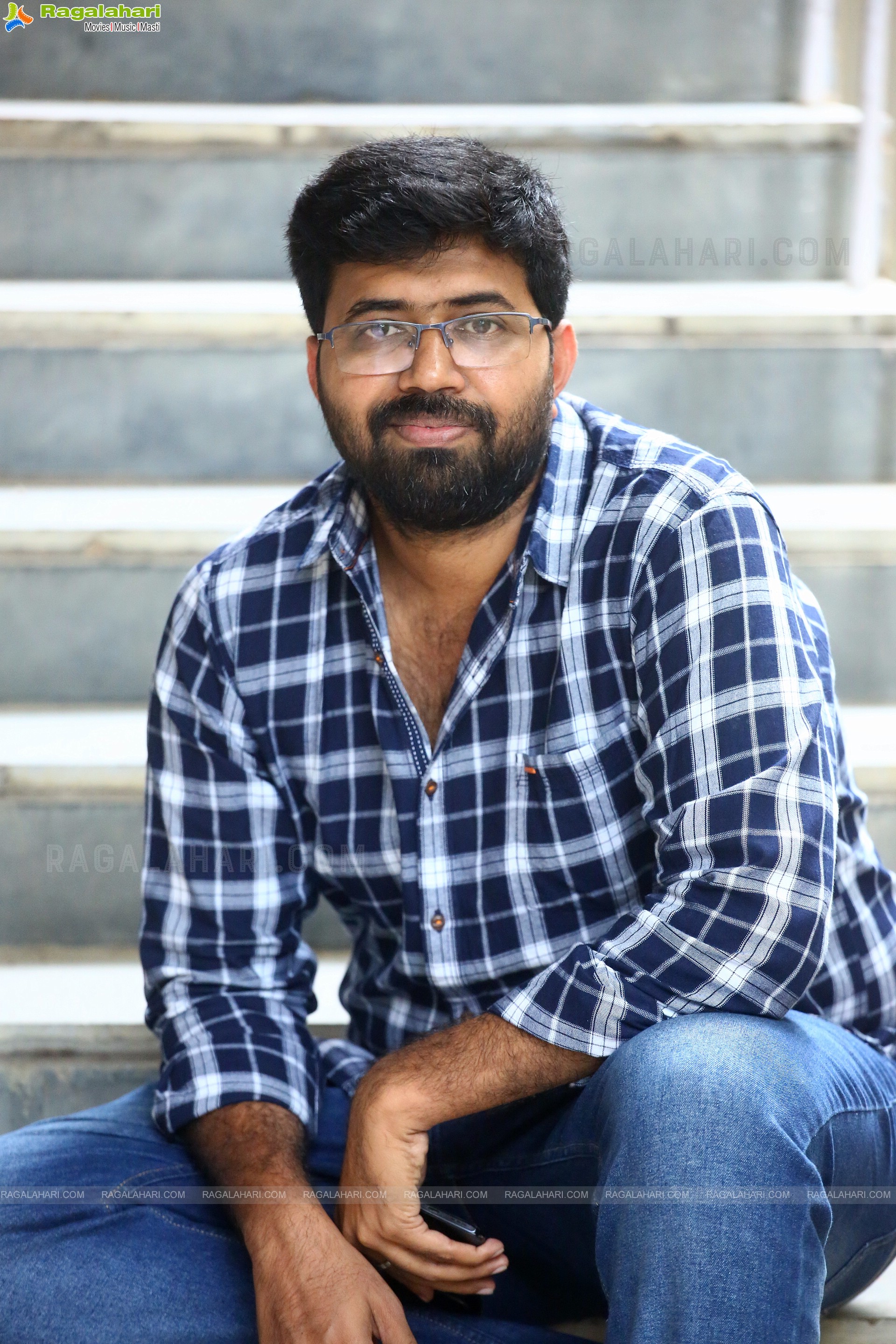 Director Phani Krishna Siriki at Crazy Fellow Movie Interview, HD Photo Gallery