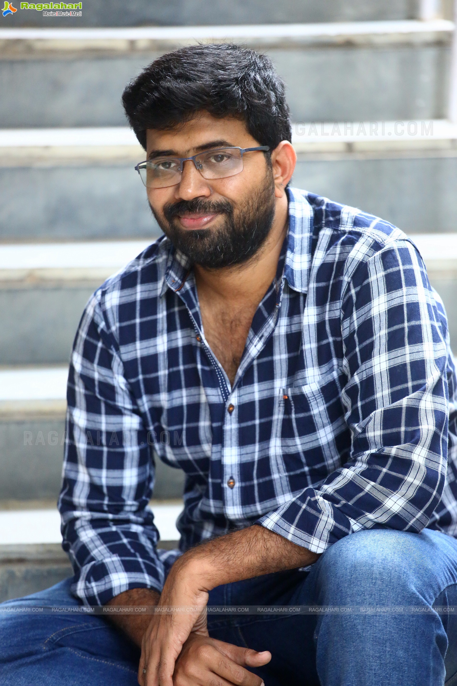 Director Phani Krishna Siriki at Crazy Fellow Movie Interview, HD Photo Gallery
