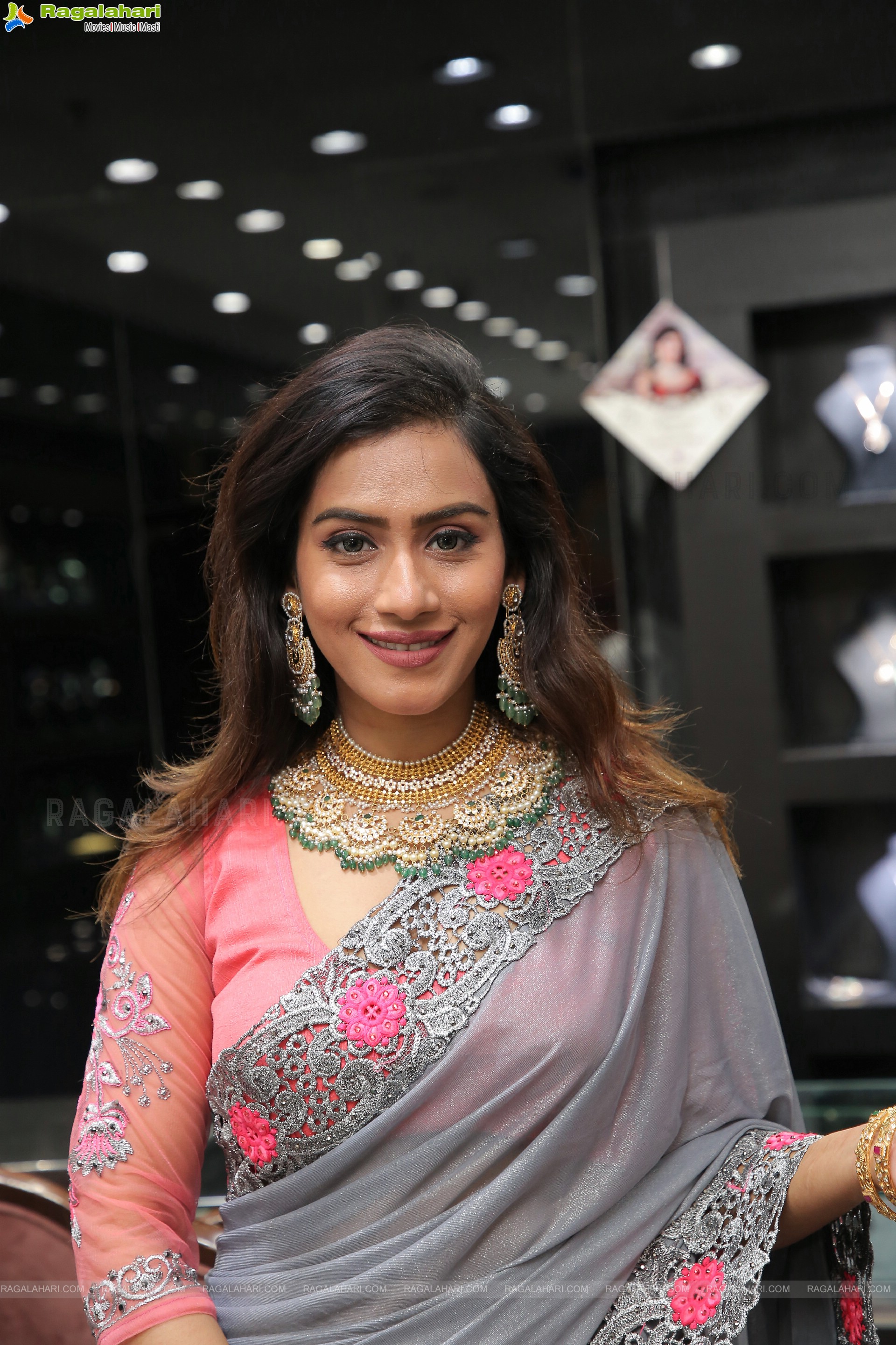 Preethi Singh Showcases a Collection at Manepally Jewellers Special Diwali Collection Launch