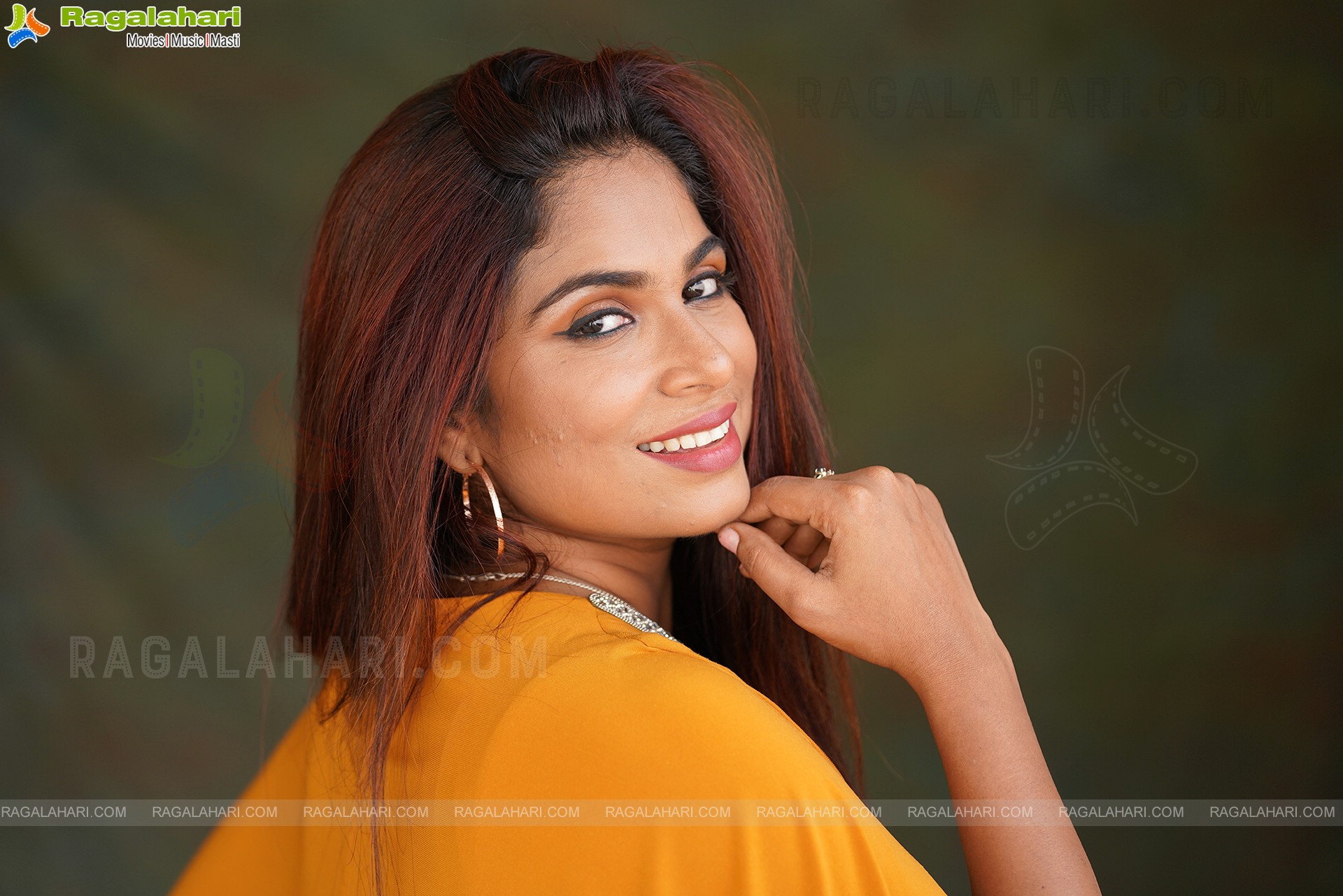 Vrushali Gosavi In Yellow Bodycon Midi Dress, Exclusive Photoshoot