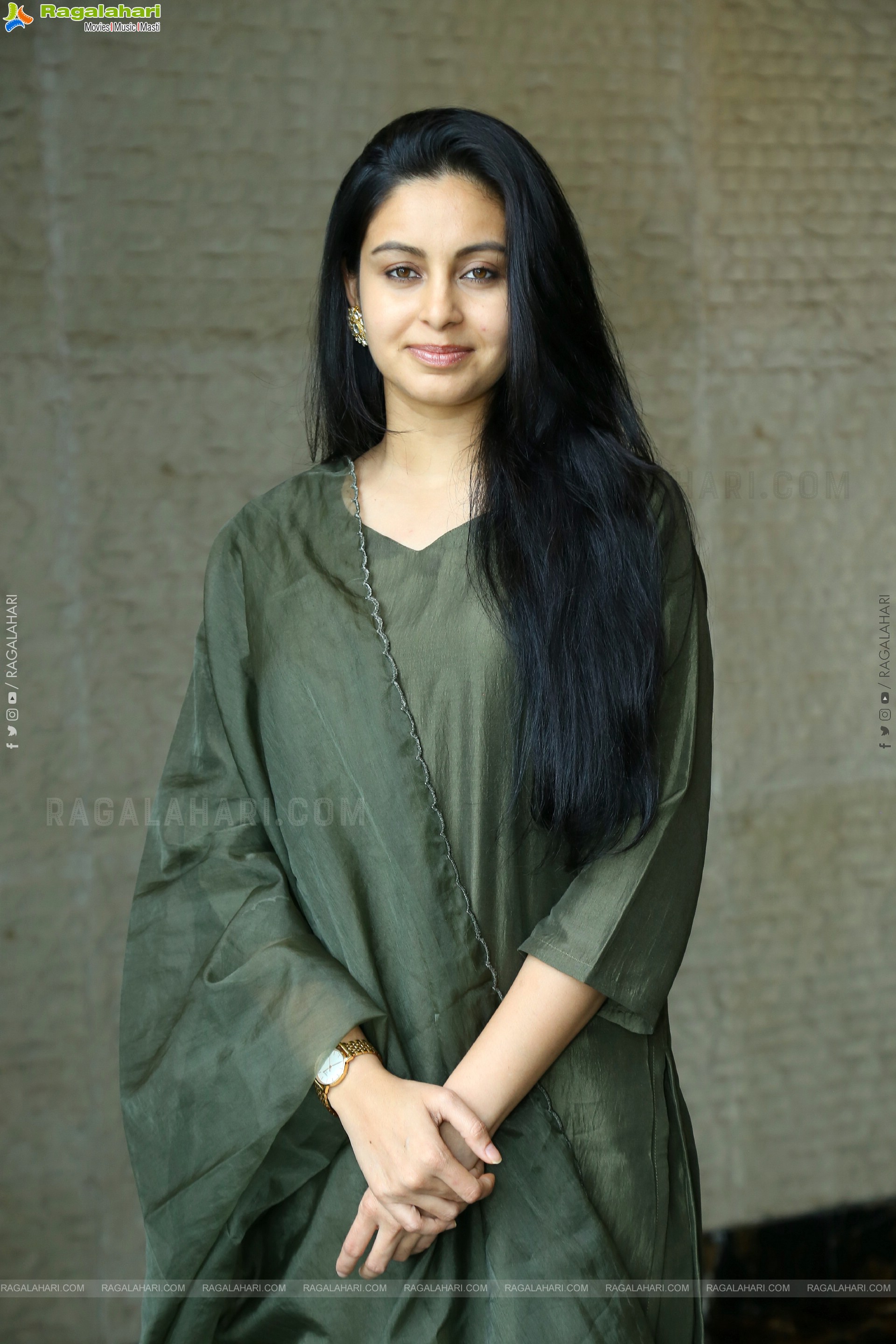 Abhinaya at Mansion 24 Press Meet, HD Gallery