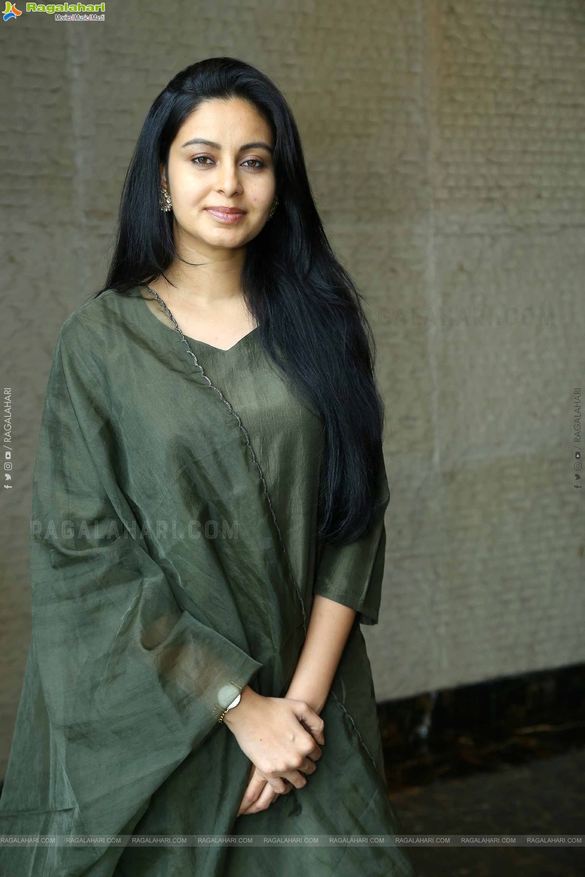 Abhinaya at Mansion 24 Press Meet, HD Gallery