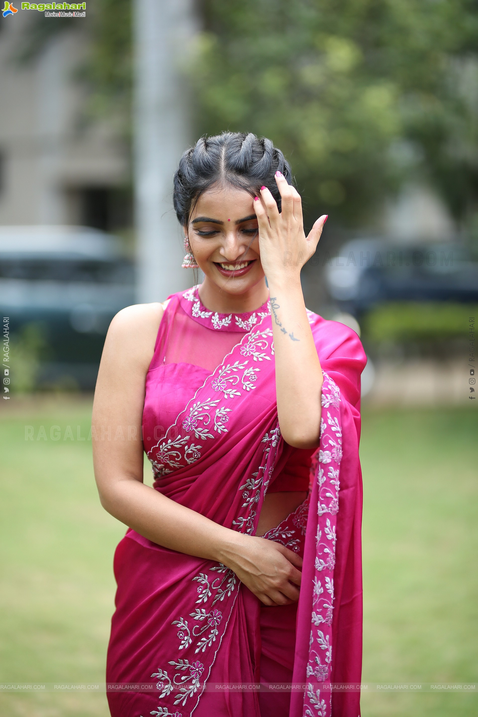 Ananya Nagalla at Anveshi Trailer Launch, HD Gallery