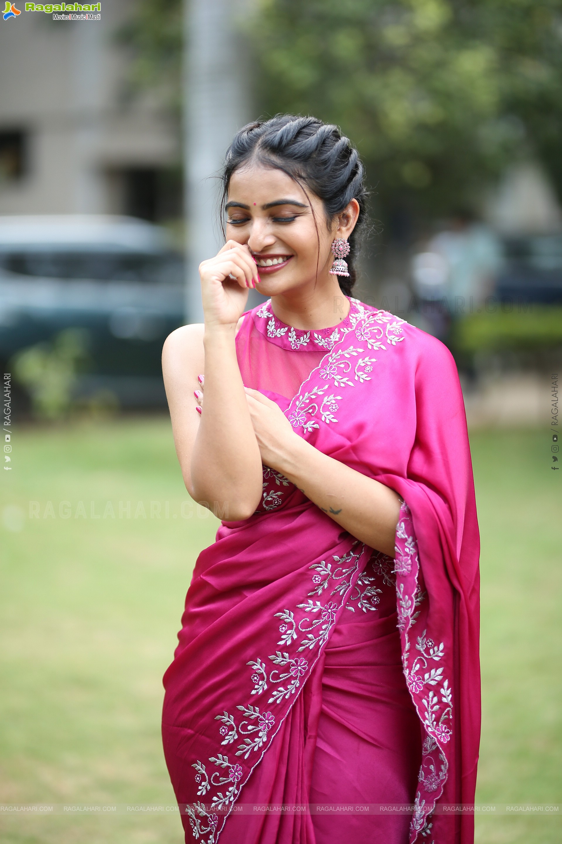 Ananya Nagalla at Anveshi Trailer Launch, HD Gallery