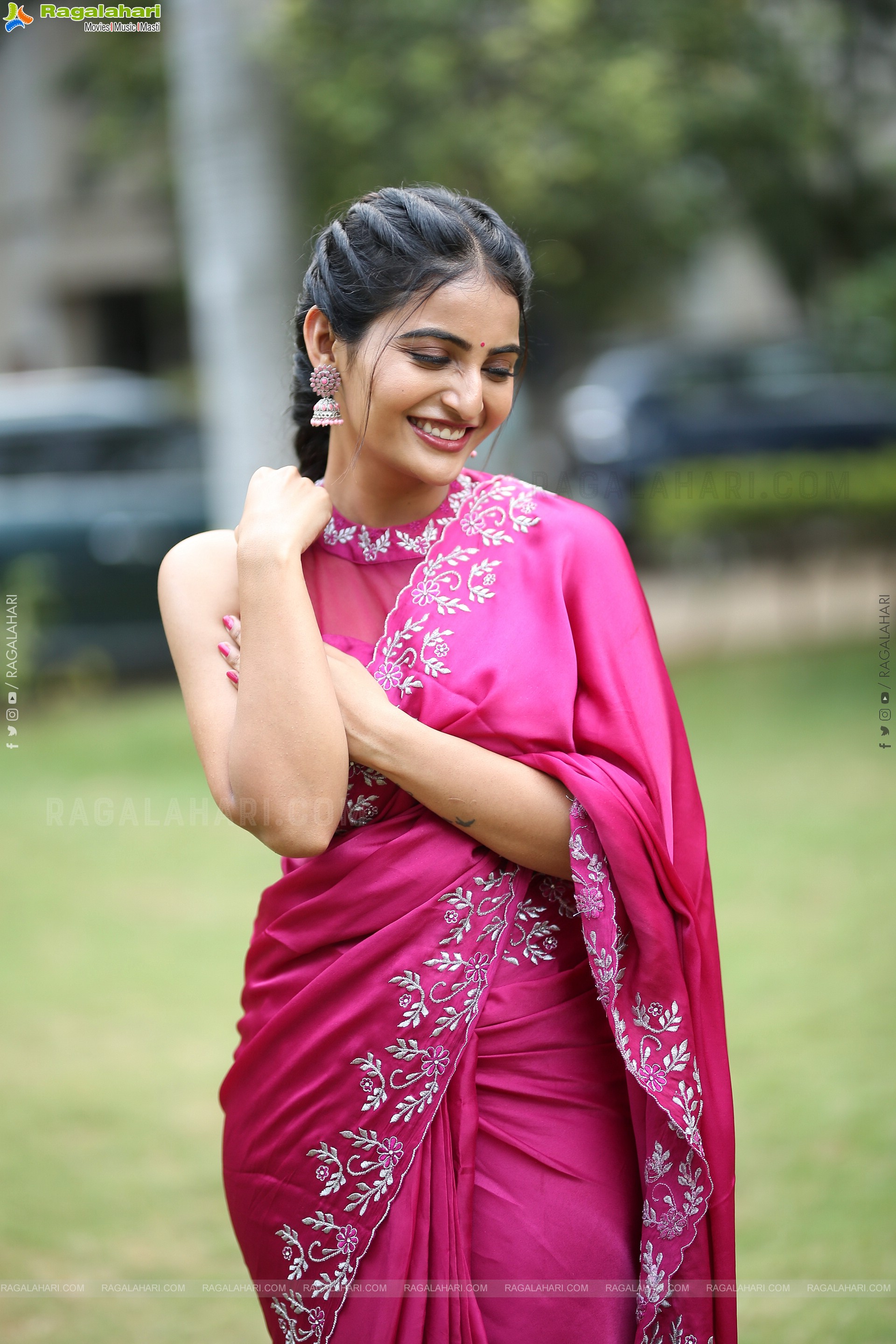 Ananya Nagalla at Anveshi Trailer Launch, HD Gallery