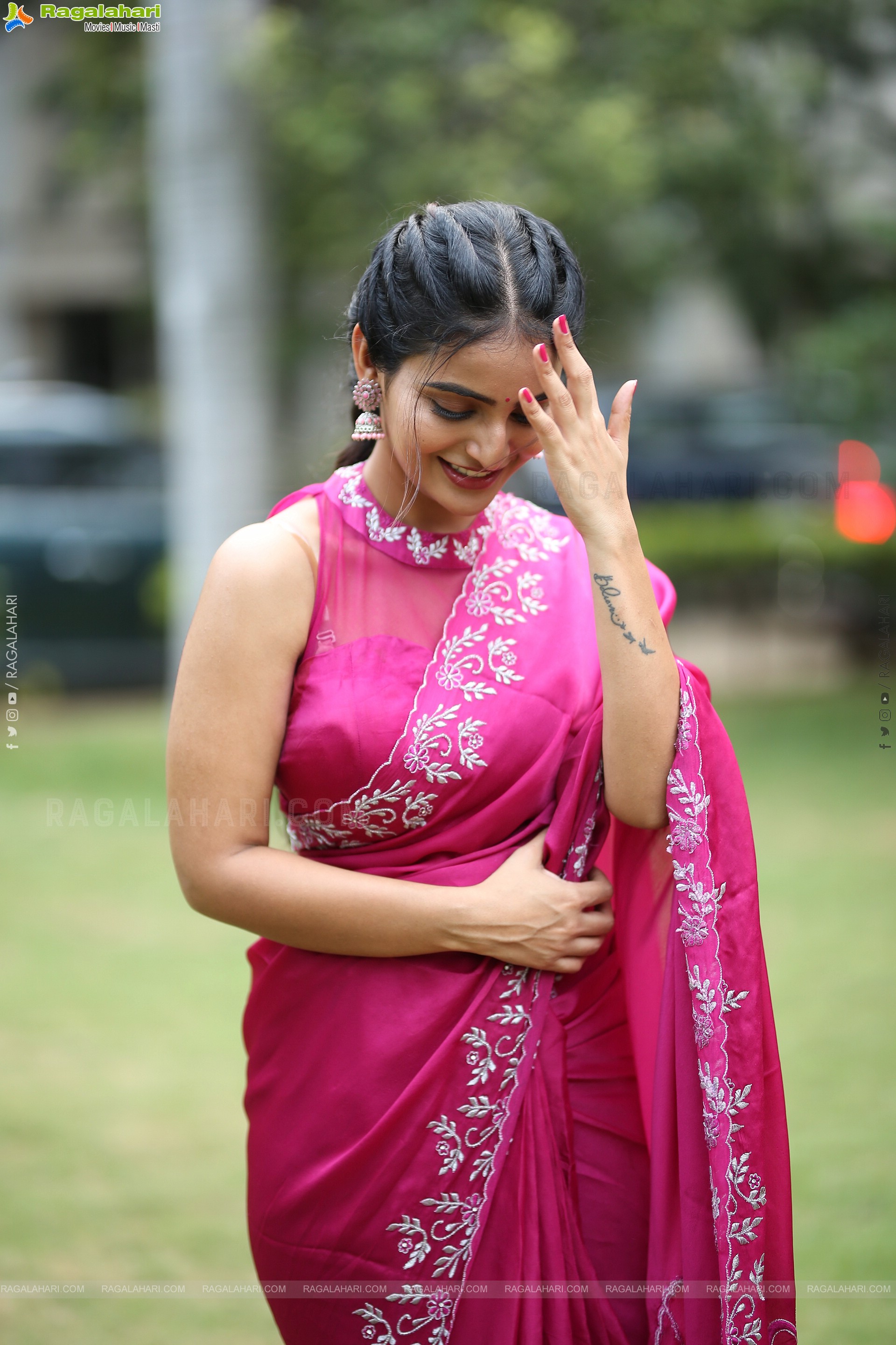 Ananya Nagalla at Anveshi Trailer Launch, HD Gallery