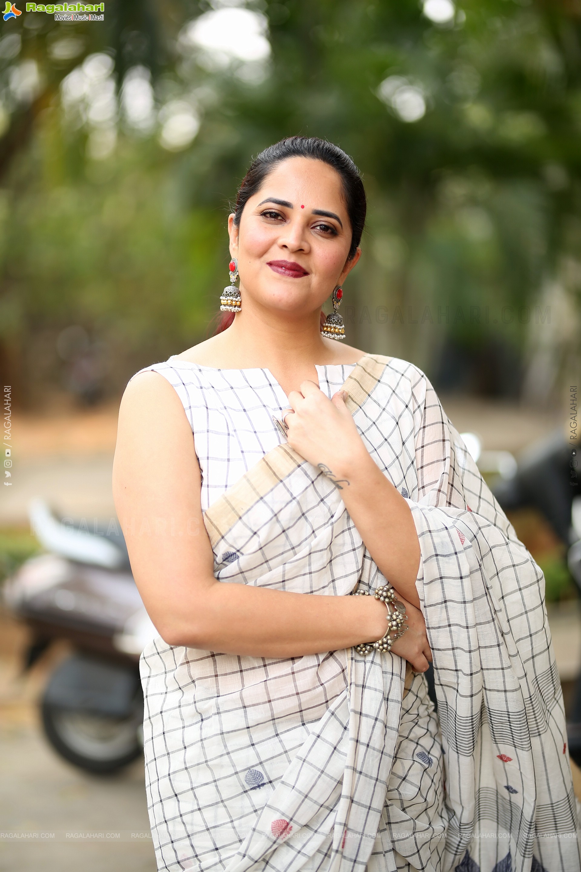 Anasuya Bharadwaj at Razakar Movie Song Launch, HD Gallery