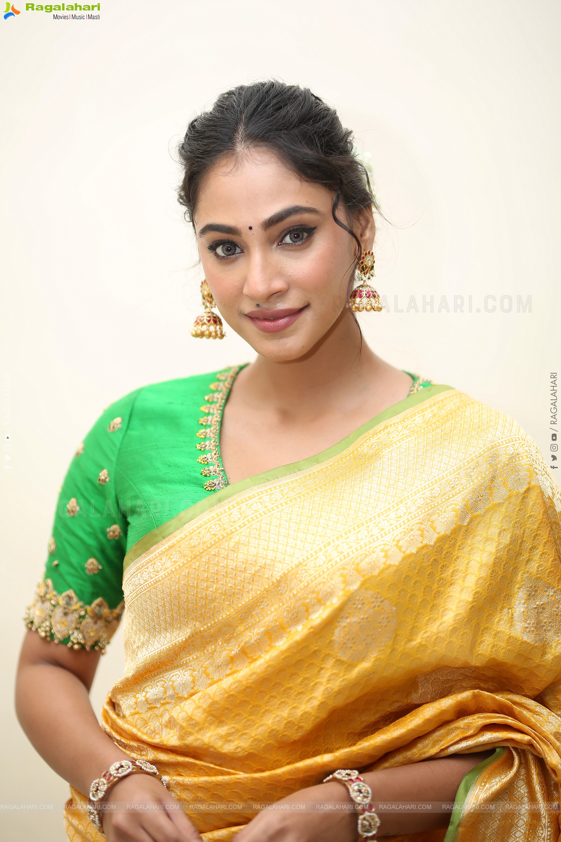 Anukreethy Vas at Tiger Nageswara Rao Pre-Release Event, HD Gallery