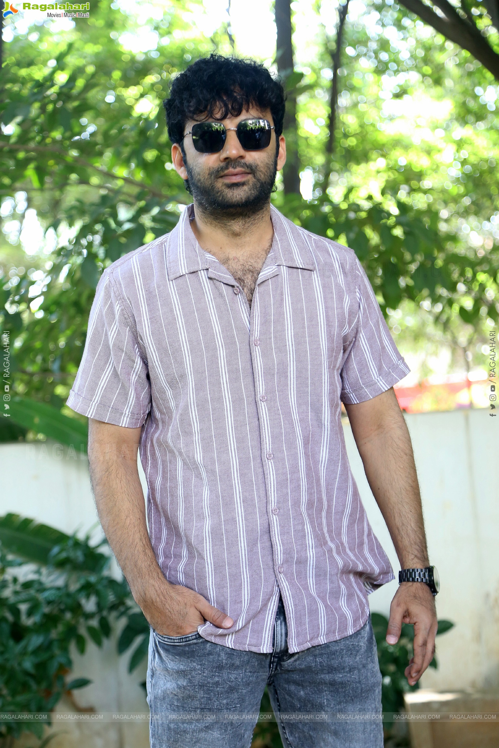 Hero Chaitanya Rao at Keedaa Cola Interview, HD Gallery