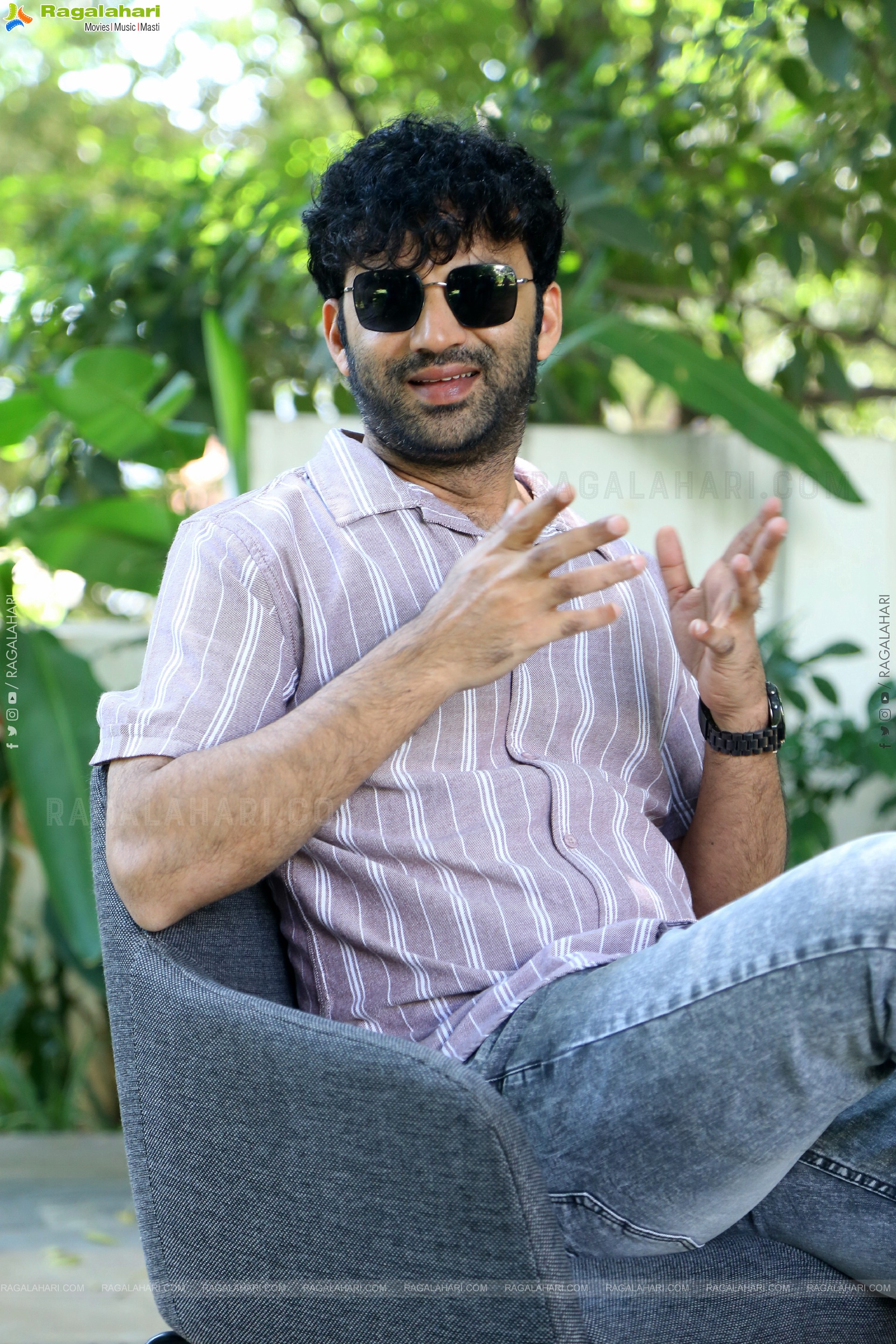 Hero Chaitanya Rao at Keedaa Cola Interview, HD Gallery