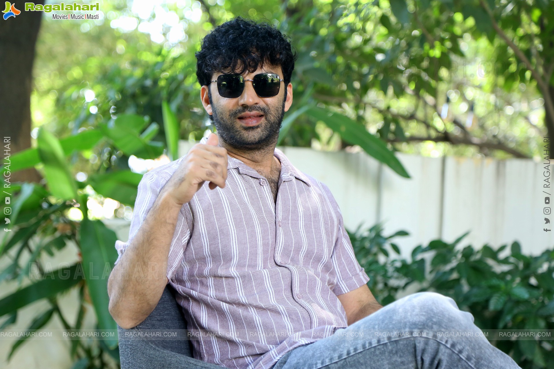 Hero Chaitanya Rao at Keedaa Cola Interview, HD Gallery