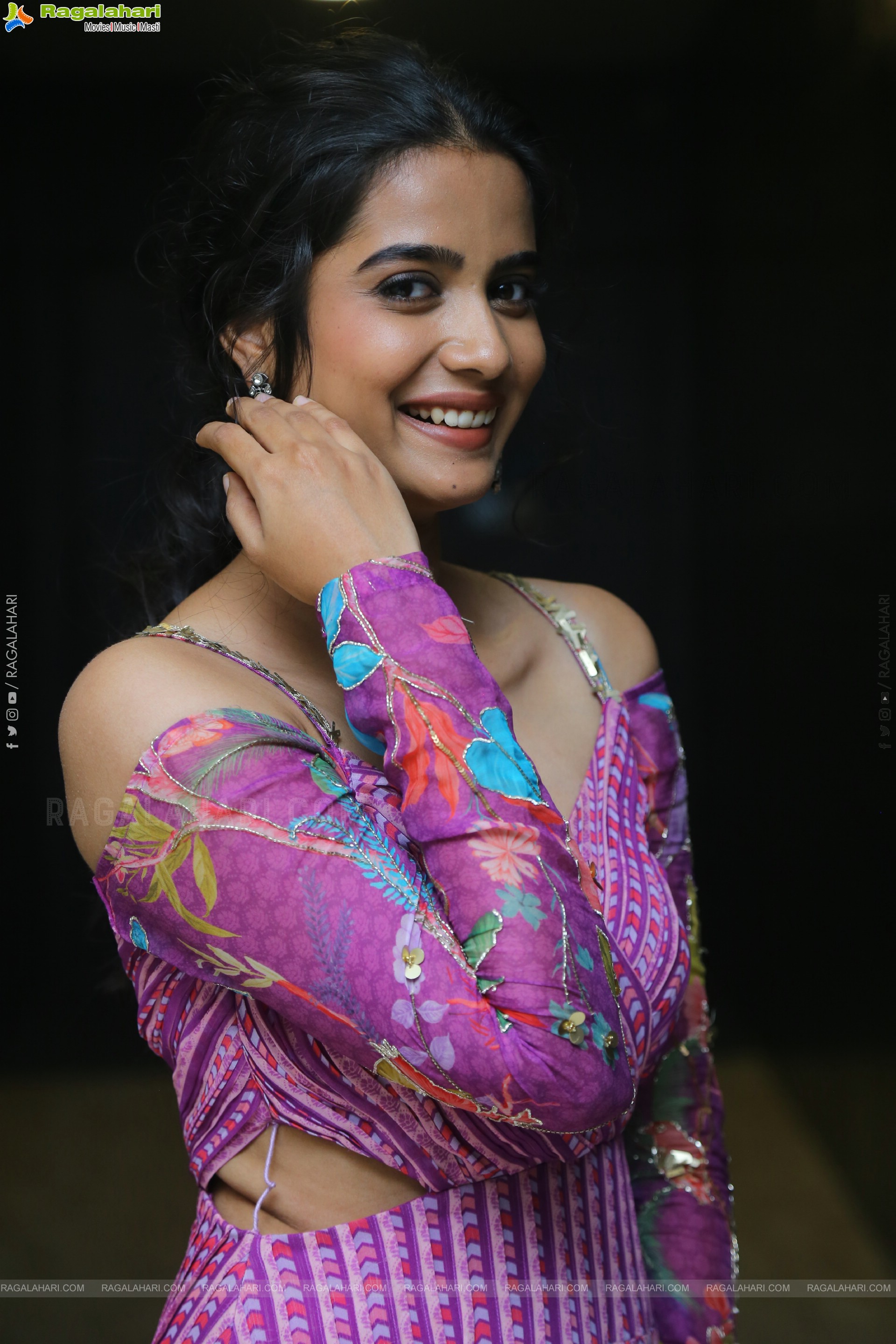 Sri Gouri Priya at Mad Pre Release Event, HD Gallery