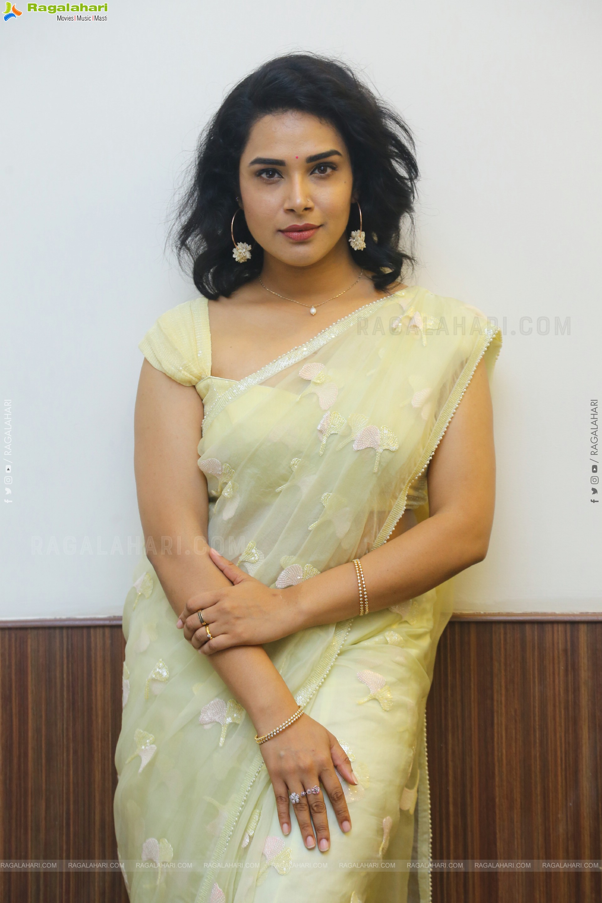 Hari Teja stills at Maama Mascheendra Event, HD Gallery