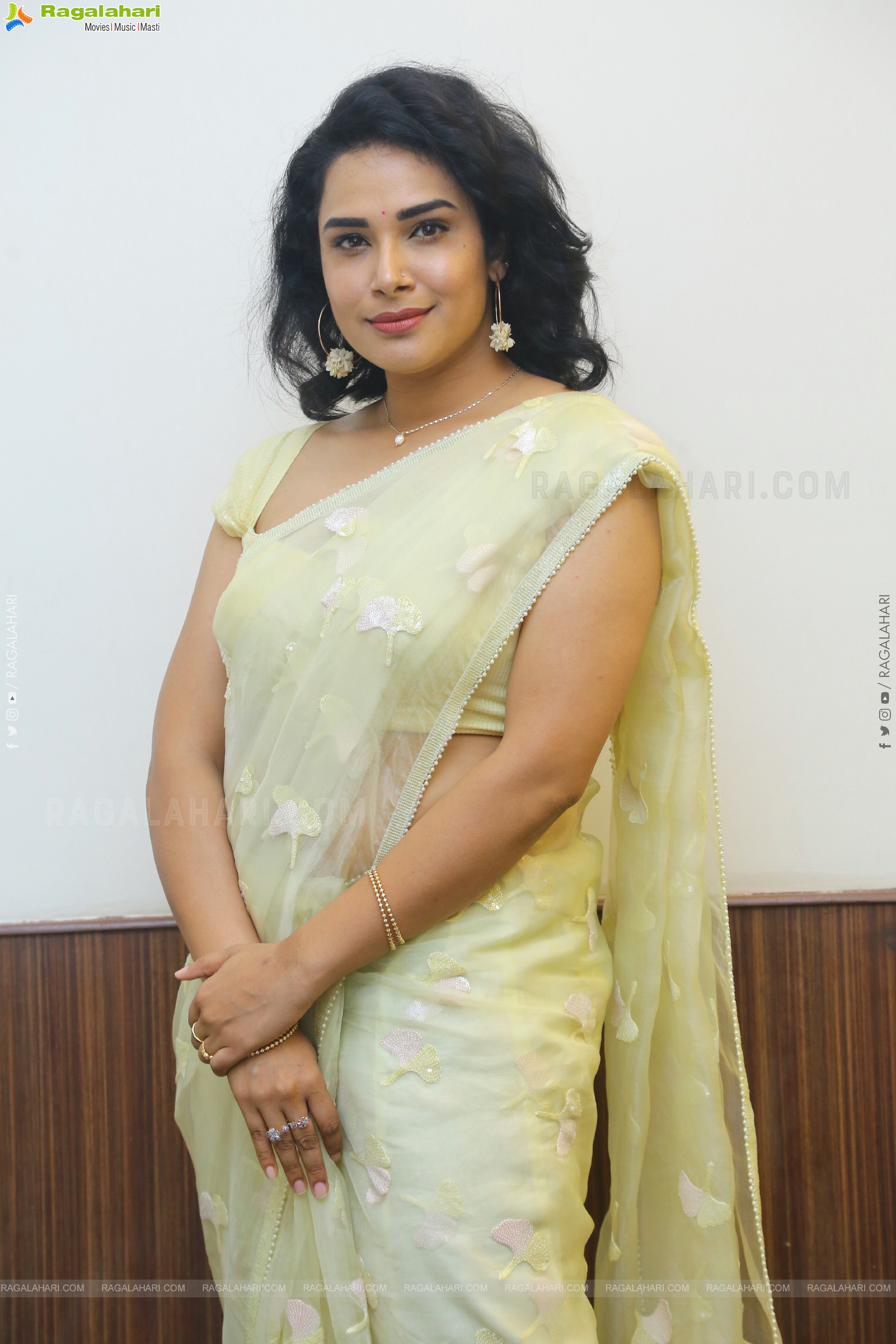 Hari Teja stills at Maama Mascheendra Event, HD Gallery