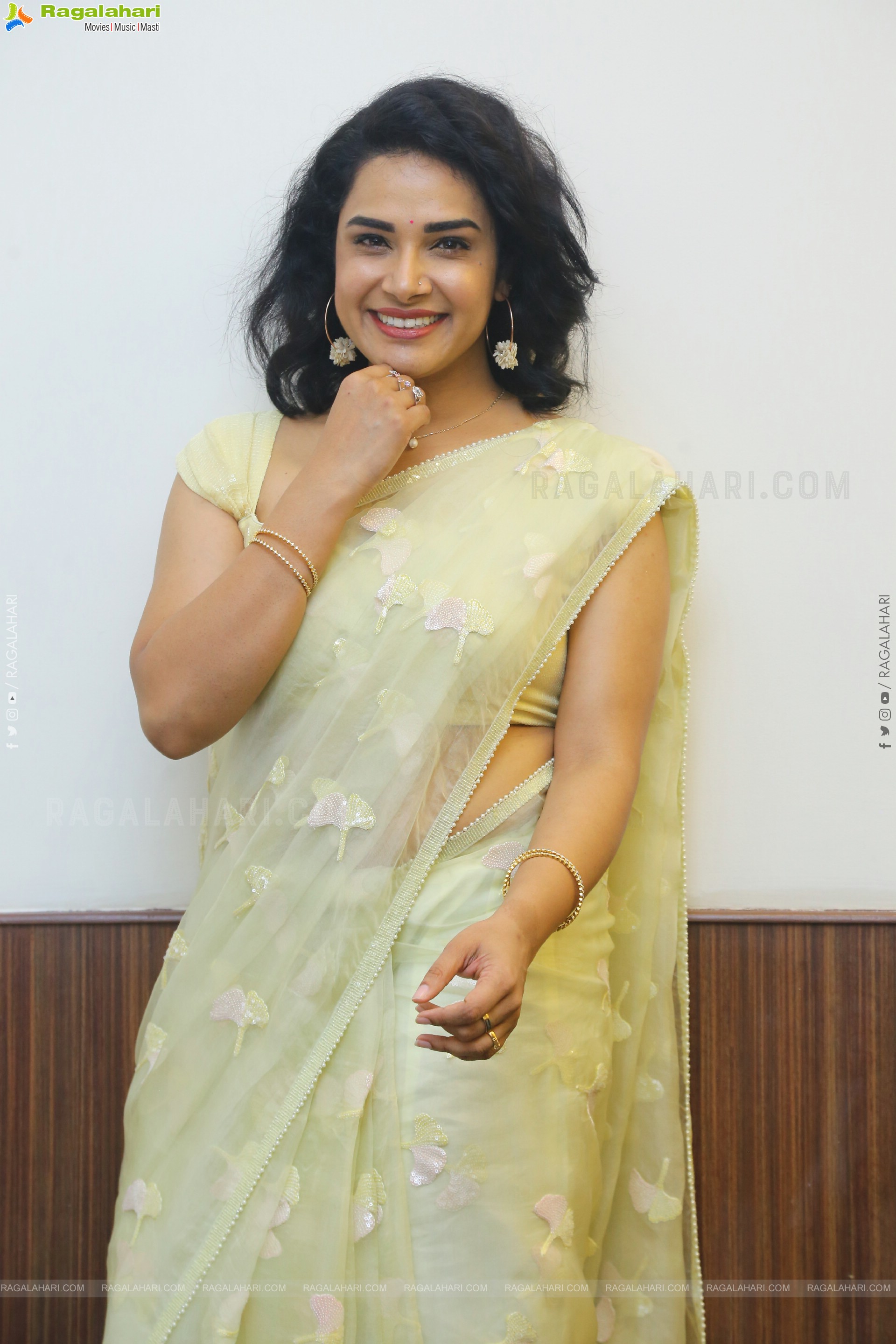 Hari Teja stills at Maama Mascheendra Event, HD Gallery