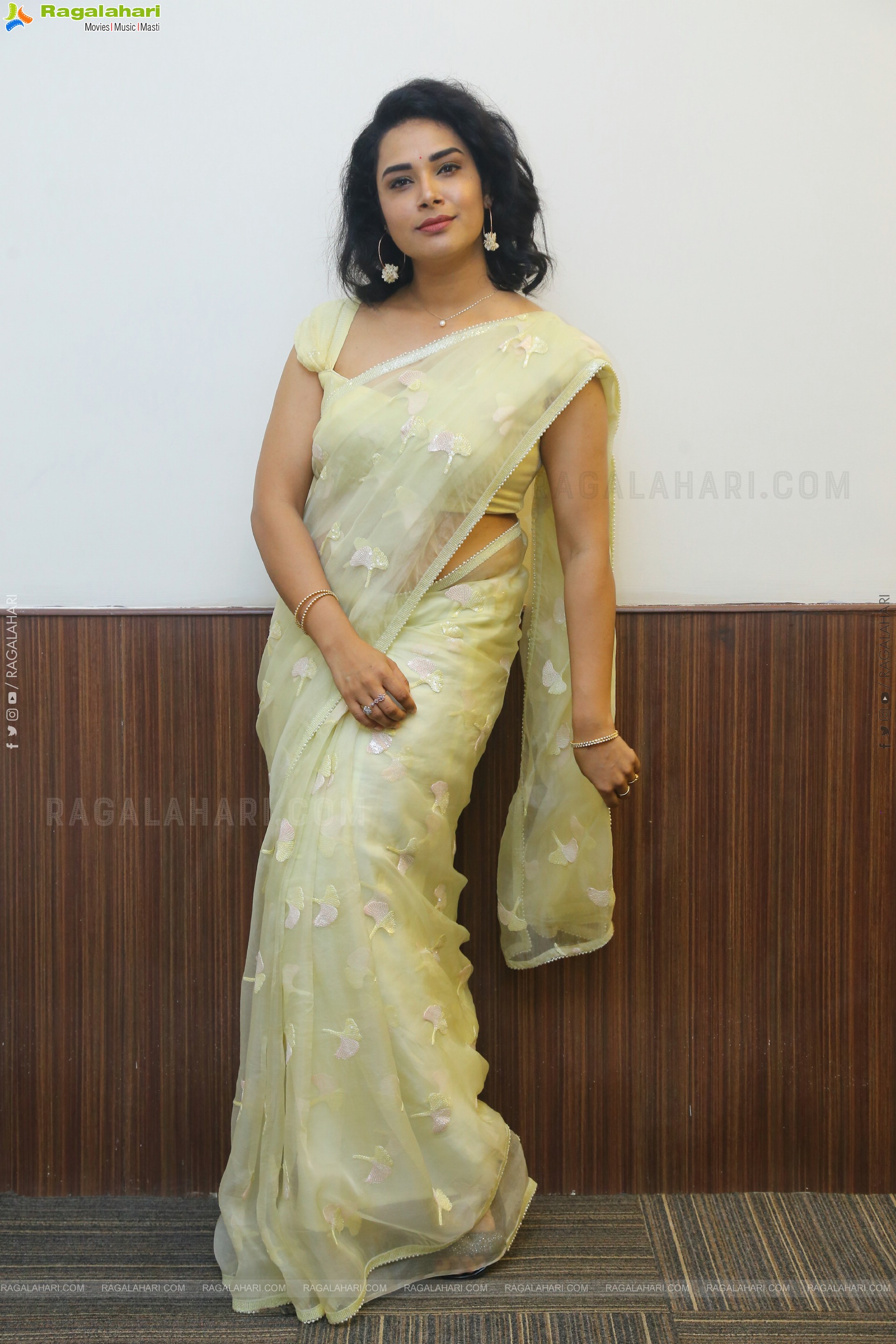 Hari Teja stills at Maama Mascheendra Event, HD Gallery