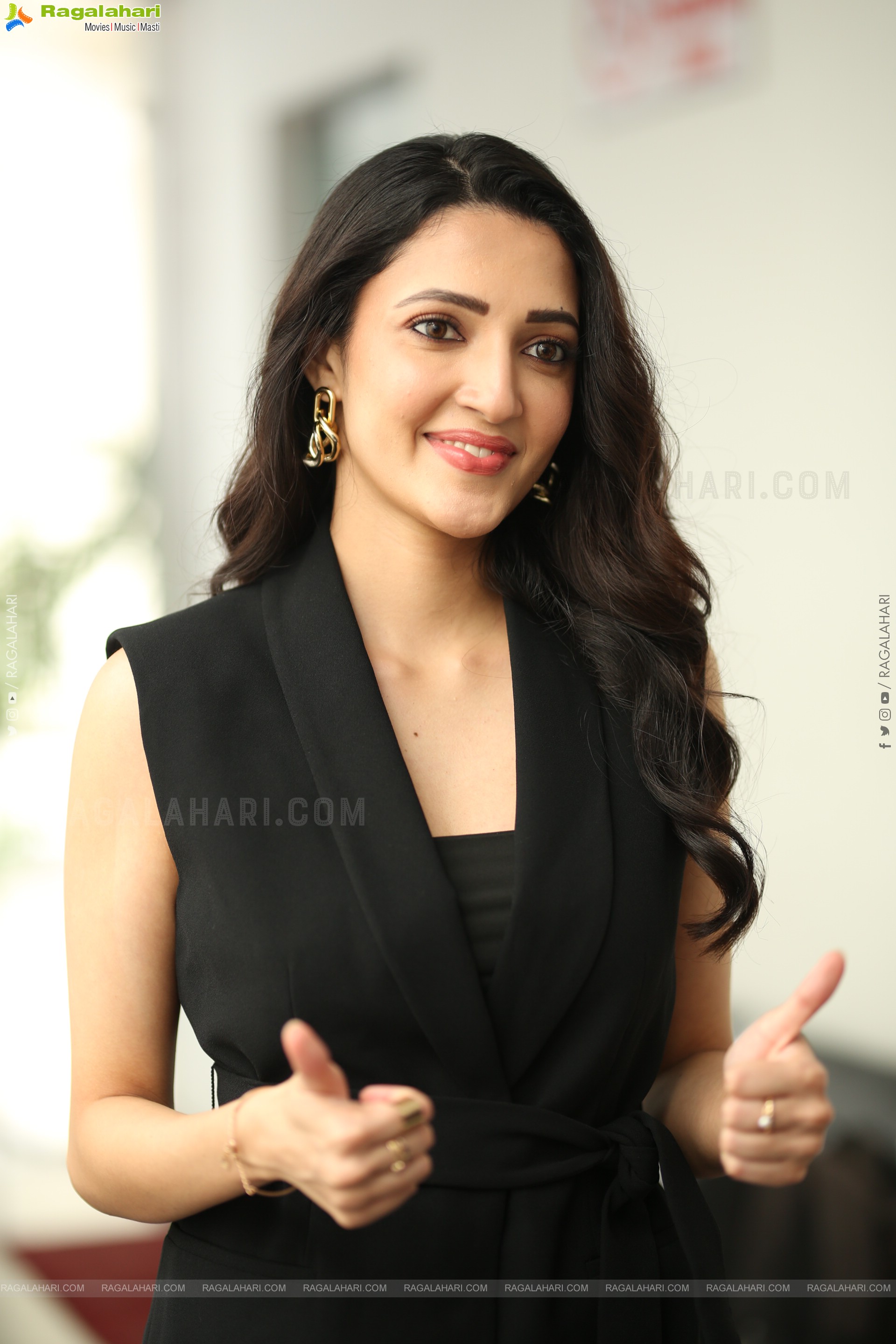 Neha Shetty at Rules Ranjann Interview, HD Gallery