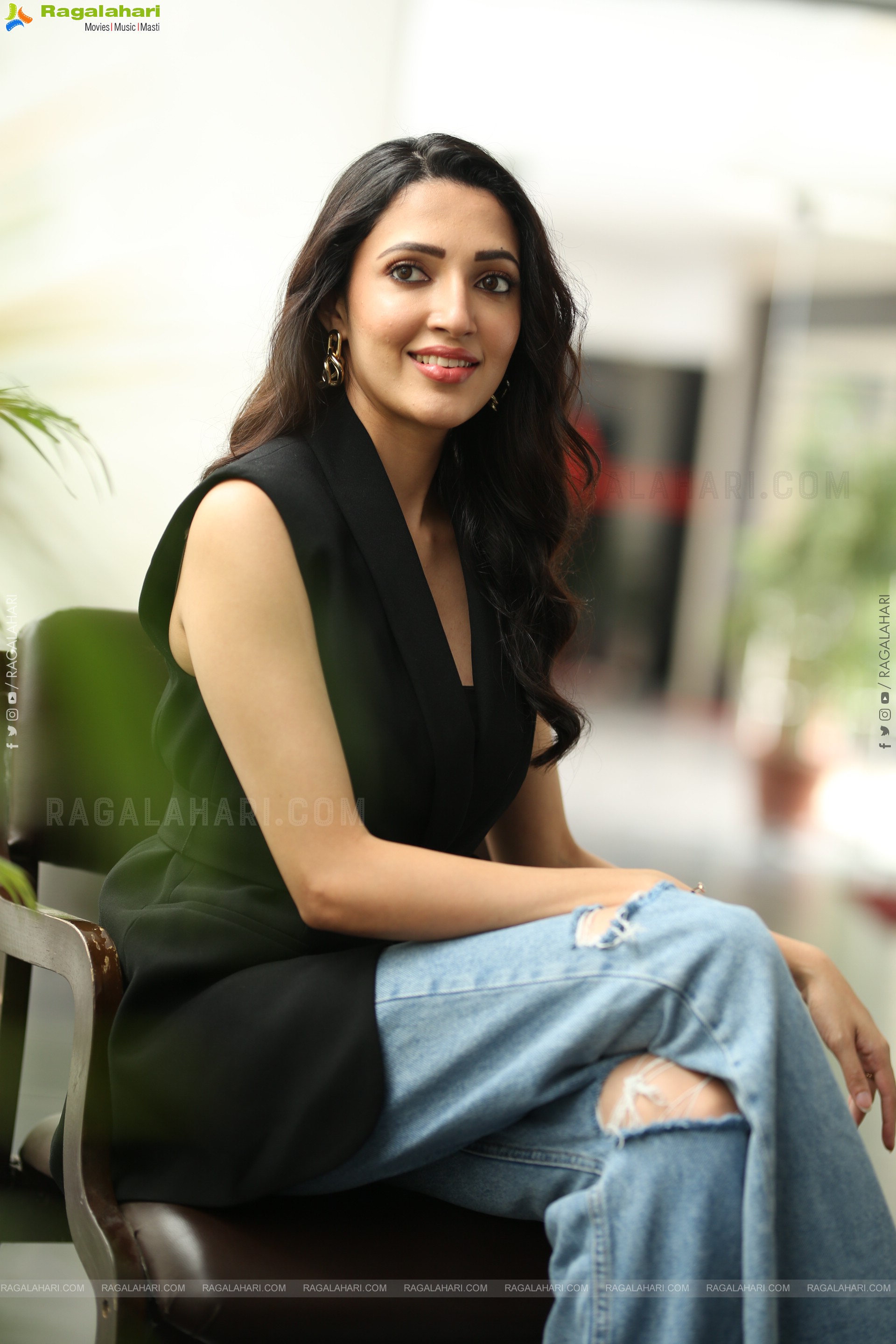 Neha Shetty at Rules Ranjann Interview, HD Gallery